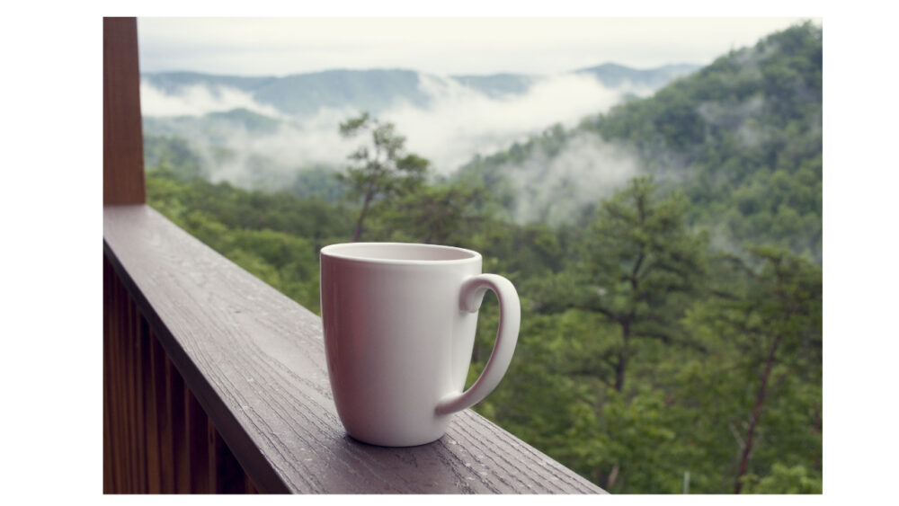 朝のコーヒー